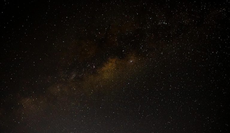 Stunning capture of the Milky Way galaxy, showcasing stars in a clear night sky.